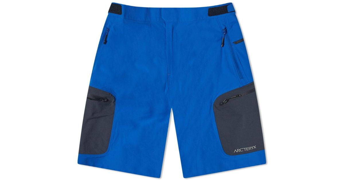 Arc'teryx System A Eislen Cargo Short in Blue for Men | Lyst Canada