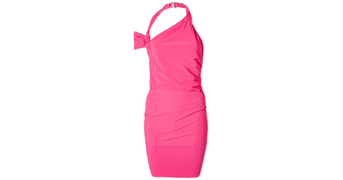 nike x jacquemus layered dress in Pink Licenses