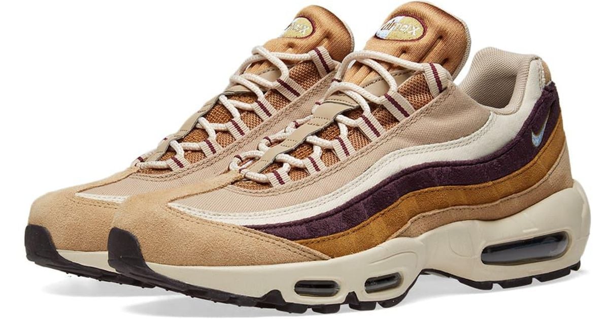 nike air max 95 cream and brown