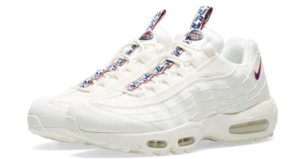 Nike Leather Air Max 95 Tt in White for 