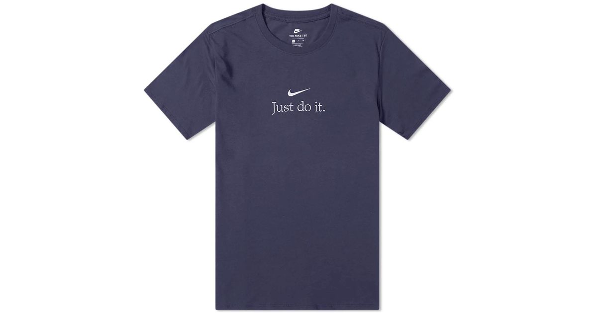 nike retro just do it tee