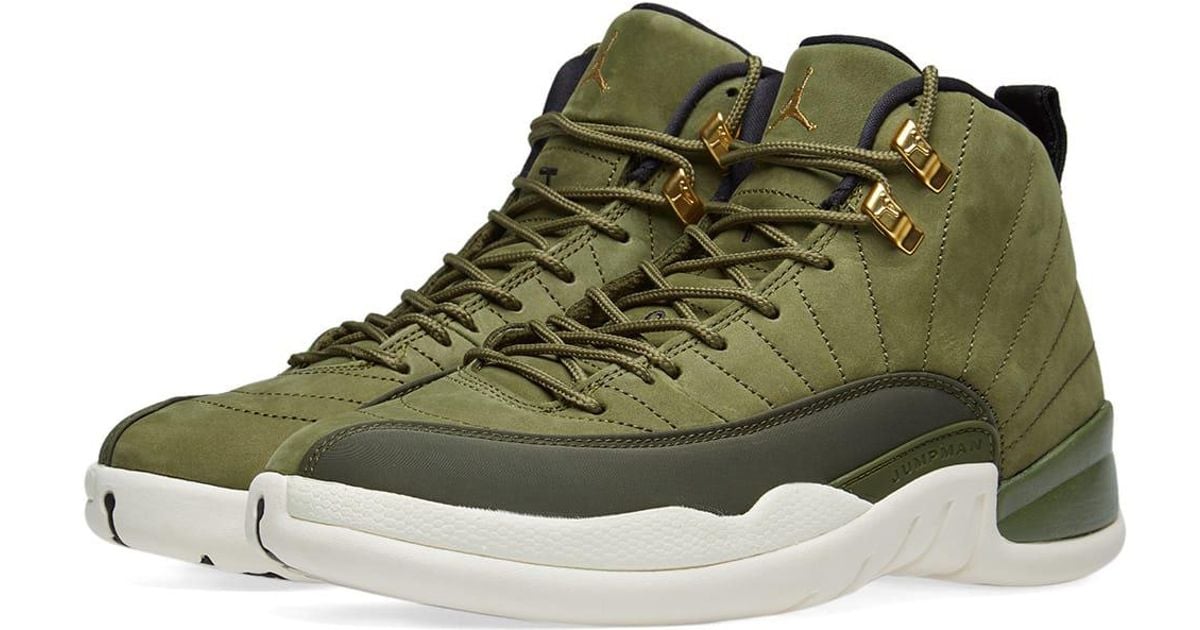 jordan 12 retro green