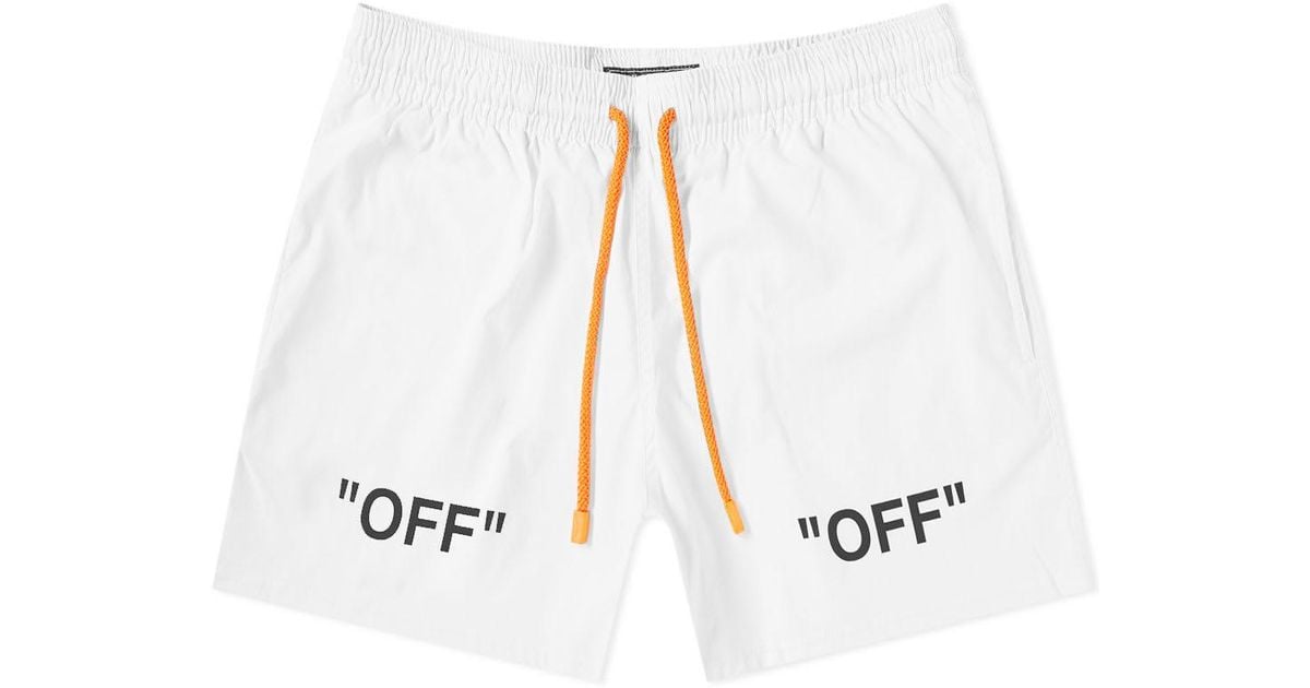 off white x vilebrequin swim shorts
