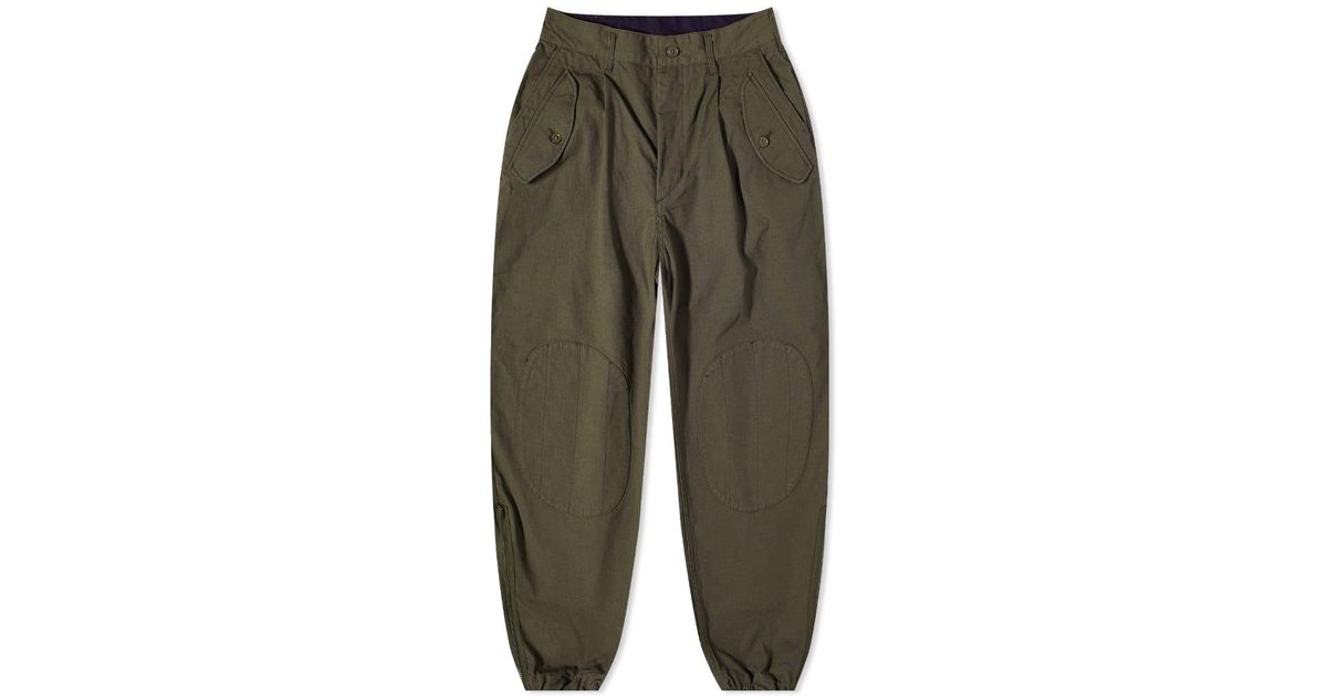 Engineered Garments Cotton Iac Pant in Green for Men | Lyst