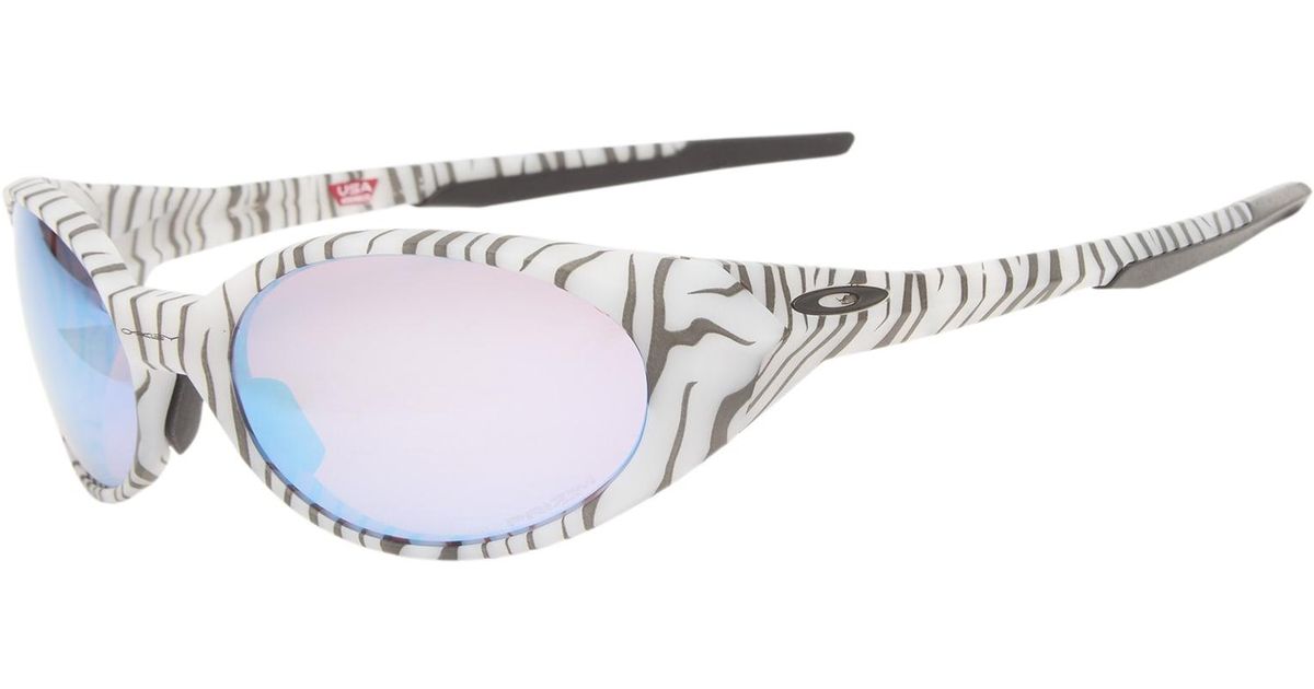 Oakley Eye Jacket Redux Sunglasses in White | Lyst