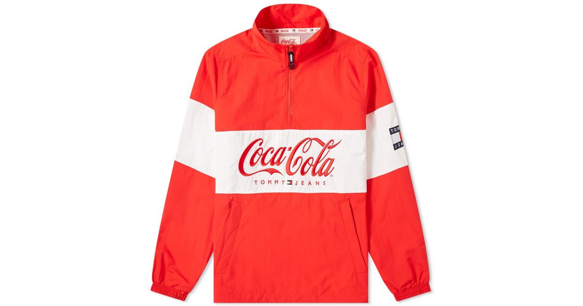tommy x coca cola jacket