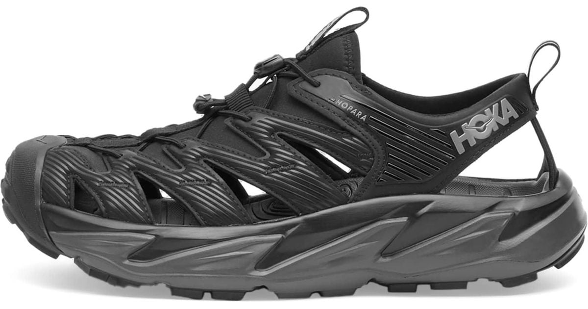 Hopara Hoka One One Hopara Sandal in Black for Men | Lyst