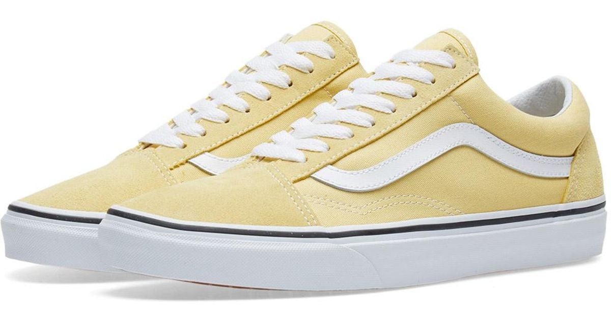 Lyst Vans Old Skool in Yellow for Men