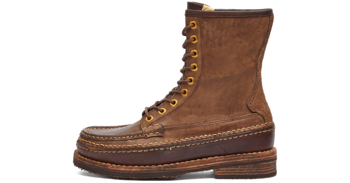 Visvim Grizzly Camper Hi-Folk in Brown for Men | Lyst UK
