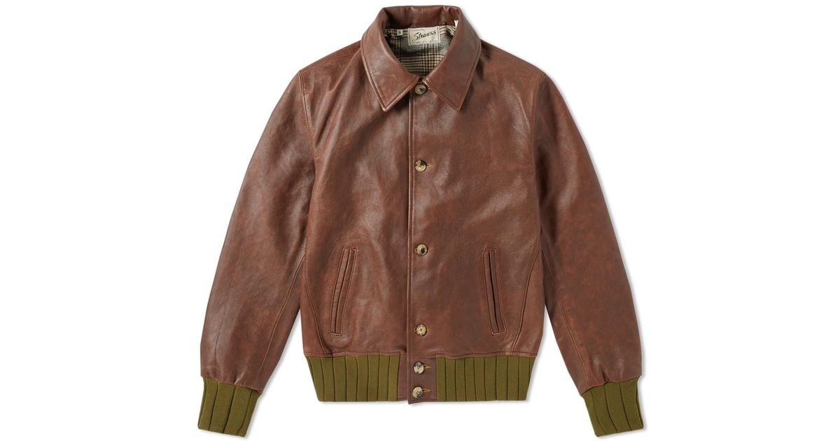Levi S Brown Vintage Clothing Strauss Leather Jacket For Men