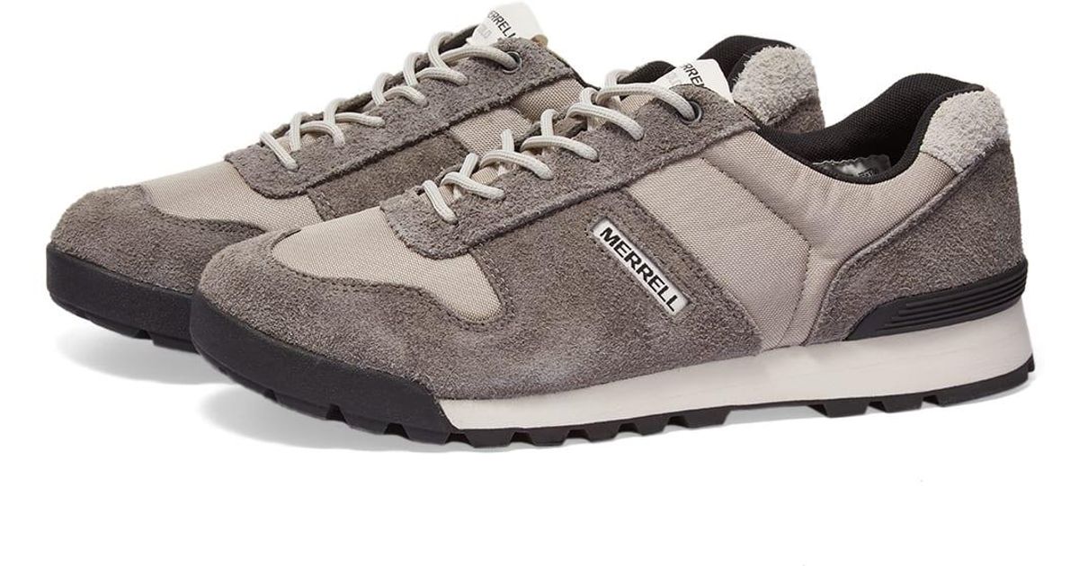 Merrell Suede Solo Luxe 2 Sneakers in Light Charcoal (Gray) for Men | Lyst
