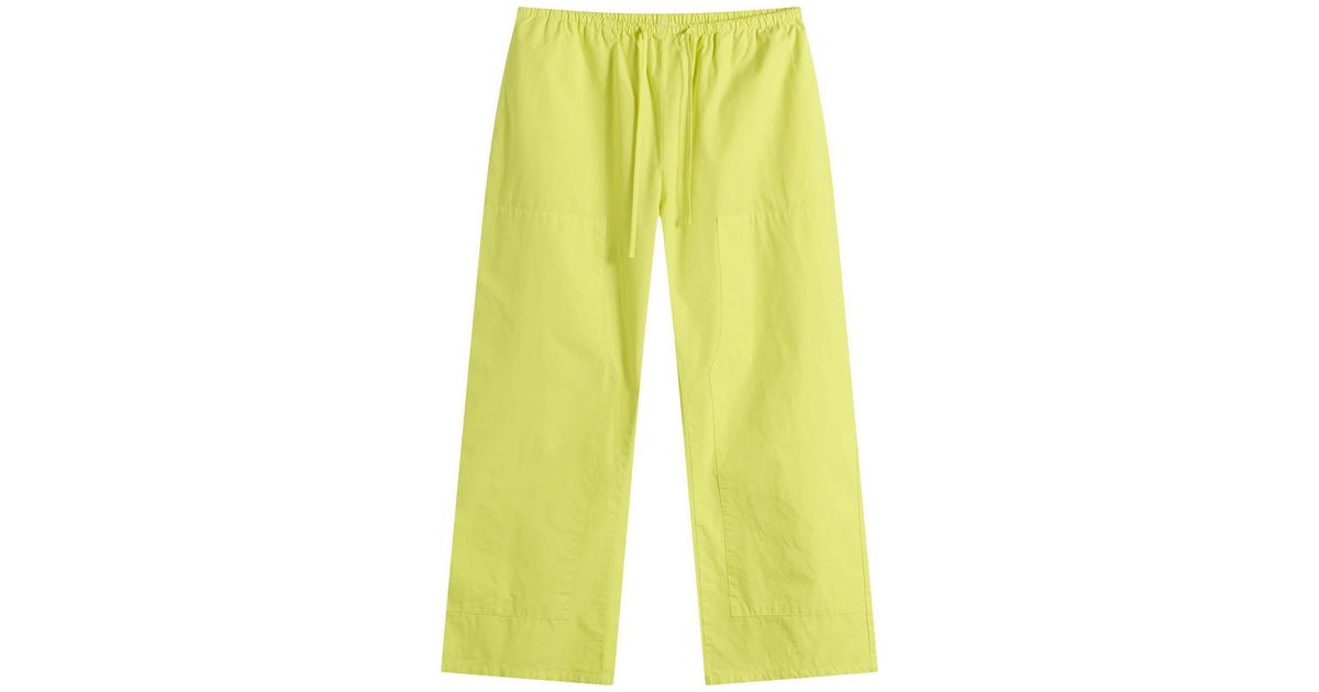 Chartruce Color Code Leset Kyoto Carpenter Pants in Yellow | Lyst