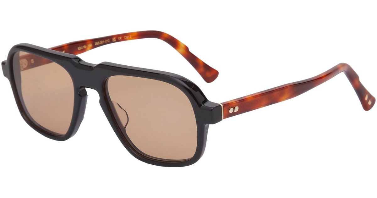 Oscar Deen Fraser Sunglasses in Brown | Lyst UK