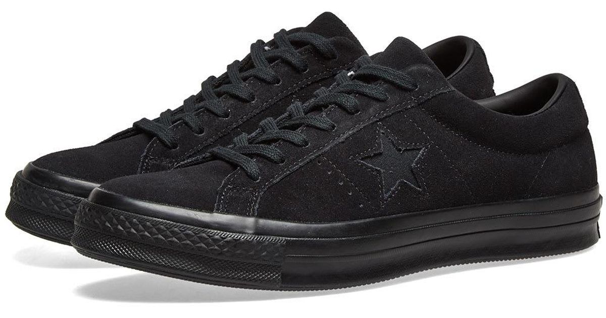 converse one star vintage mono suede
