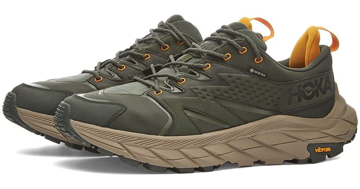 Hoka One One Leather M Anacapa Low Gtx Sneakers for Men | Lyst