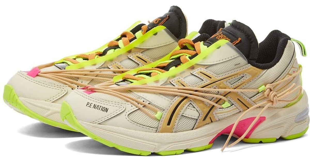 スパイク・シューズ asics x P.E Nation Gel-1130 asicsr-Winter-WhiteGolden-