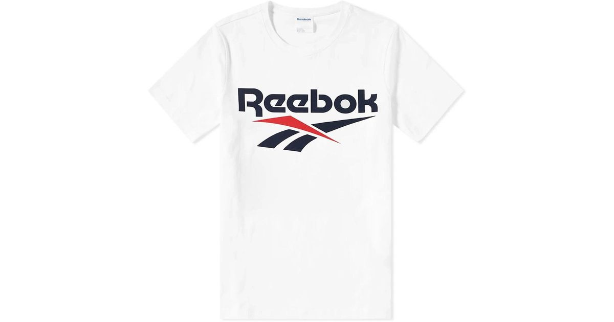 reebok white t shirt