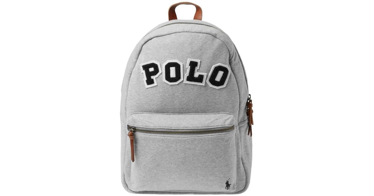 vintage polo backpack