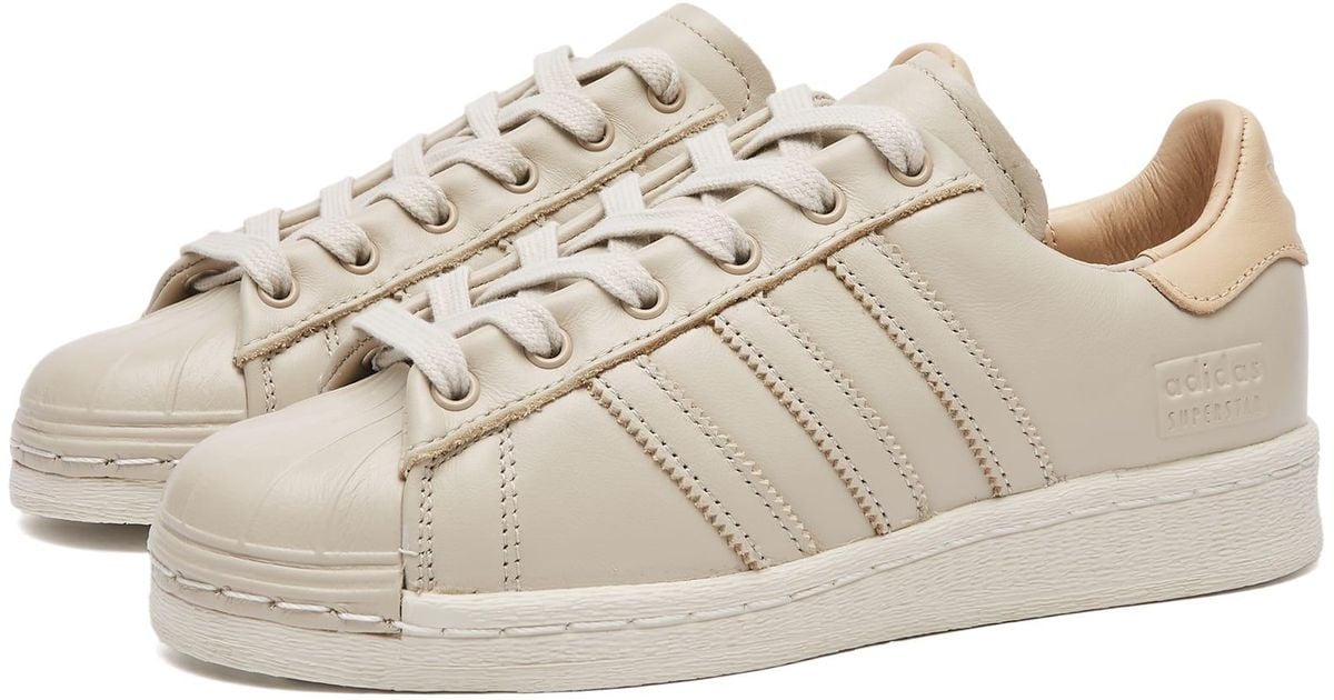 adidas Superstar Lux Sneakers in Natural | Lyst