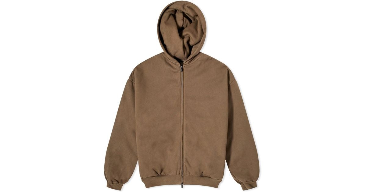 Fear of god zip up hoodie hotsell