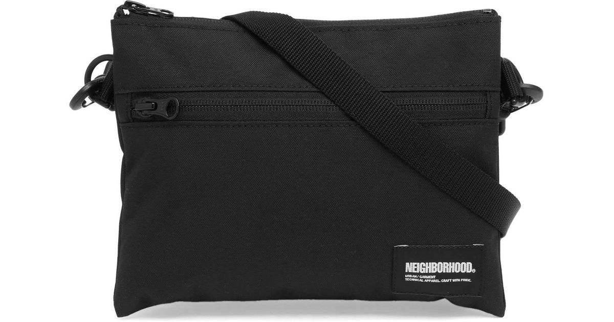 Neighborhood Mini Rectangle Bag in Black for Men | Lyst