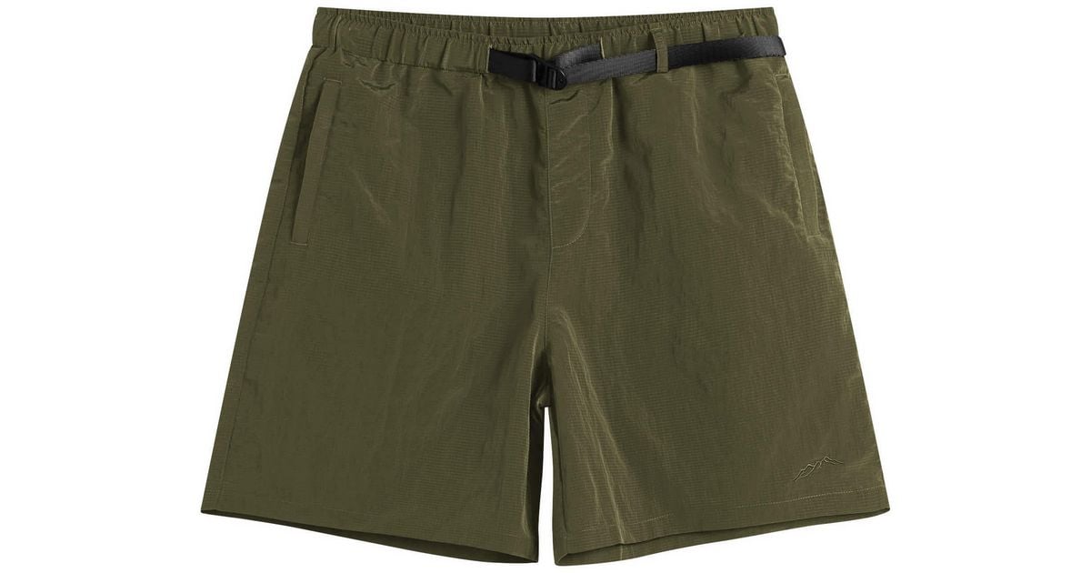 Mellow Clo Ramble Shorts in Green for Men | Lyst