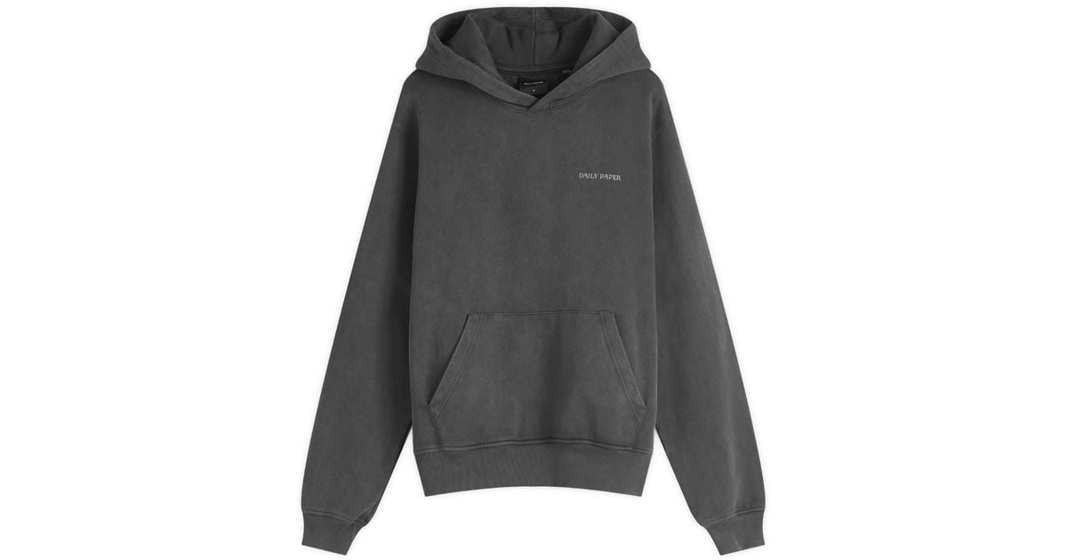 Daily Paper Senses Hoodie in Gray for Men | Lyst