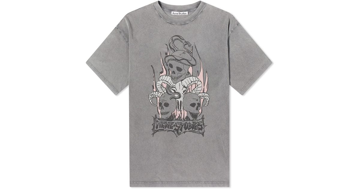 ★人気★【Acne Studios】SKULL Tシャツ ☆人気☆【Acne Studios】SKULL Tシャツ (Acne Studios/Tシャツ