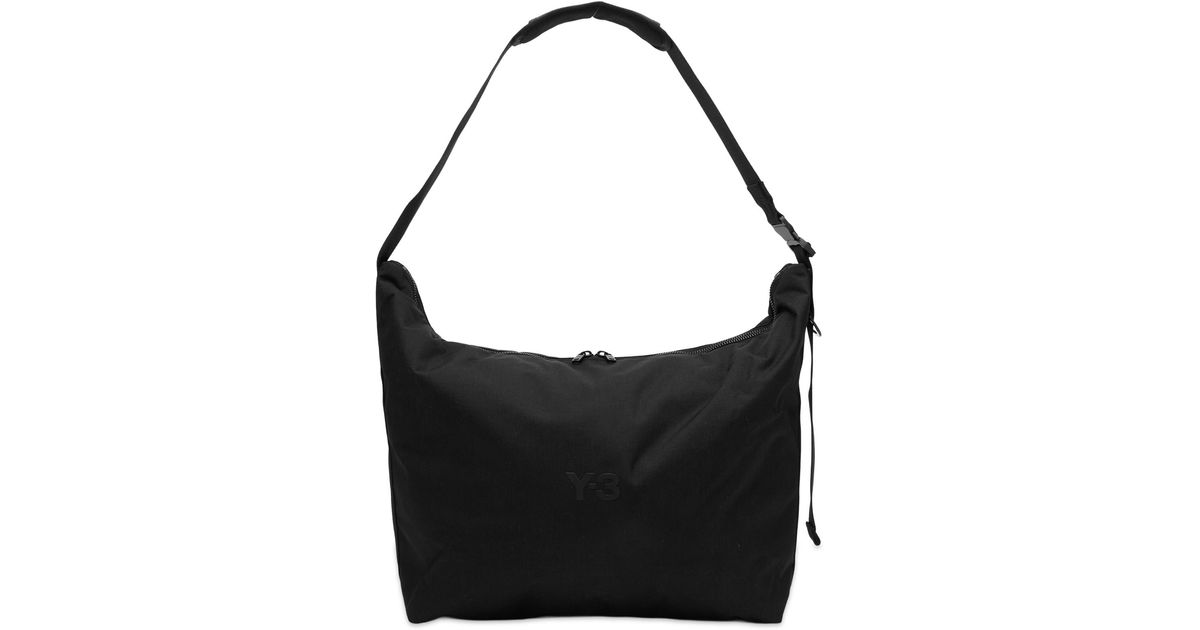 Y-3 Cordura Cross Body Bag in Black for Men | Lyst UK