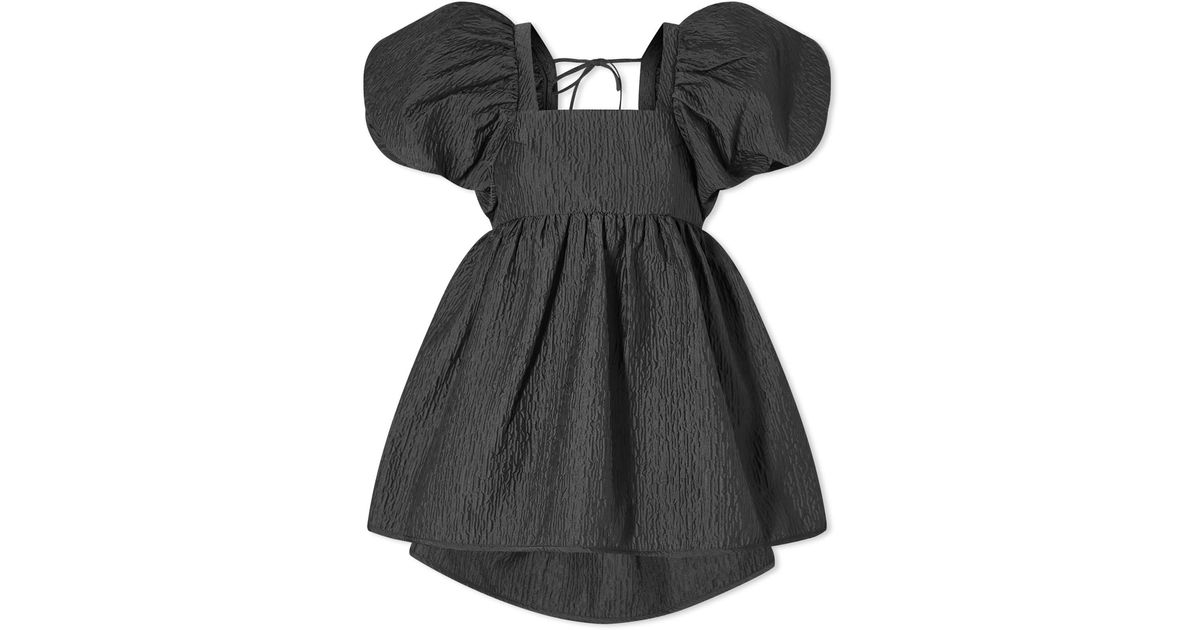 セシリーバンセンCECILIE BAHNSEN ALMA BLOUSE ALMA | TOP STRIA MATELASSÉ WHITE