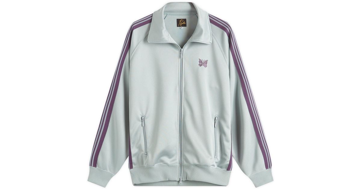 Needles Track Jacket in Blue | Lyst