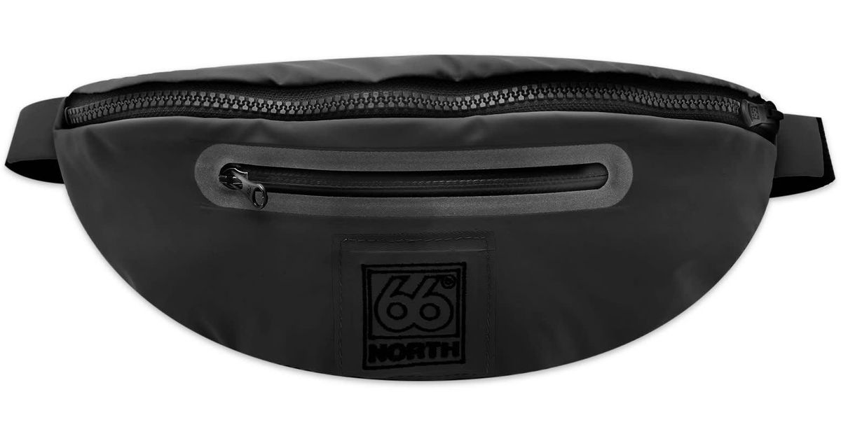 66 North Bum Bag in Black for Men | Lyst
