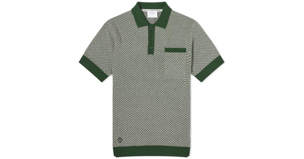 Percival Casa Martini Polo Shirt in Green for Men Lyst