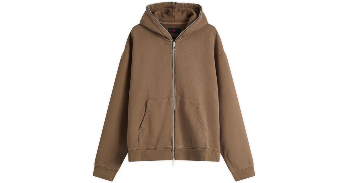 Nike X Travis Scott Full Zip Hoodie in Brown for Men | Lyst