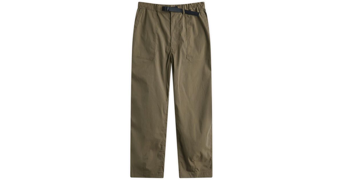 NANGA Hinoc Ripstop Field Pants in Green for Men | Lyst UK