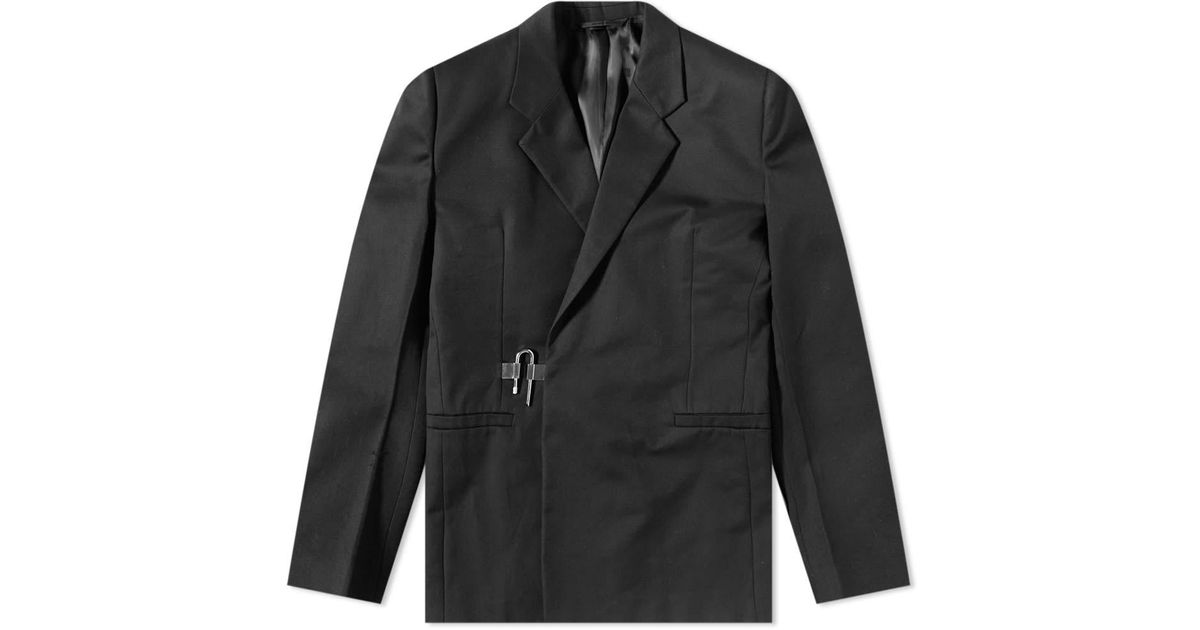 Givenchy U-lock Slim Blazer in Black for Men | Lyst UK