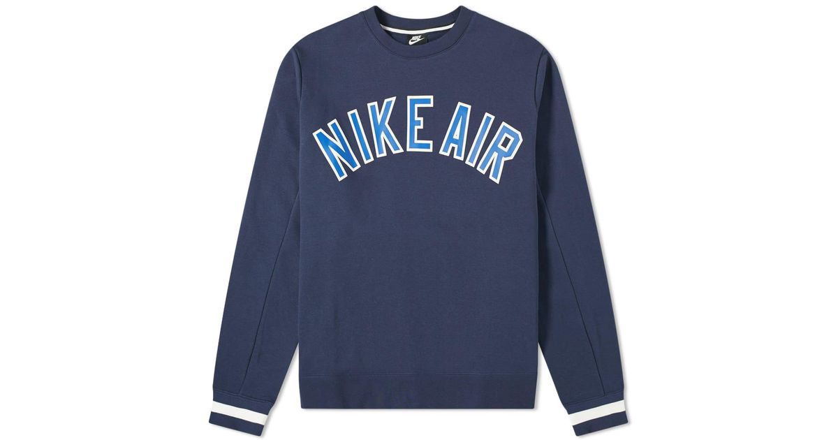 nike air varsity crew sweat