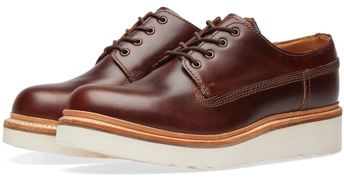 Grenson Leather Augustin Derby Shoe in 