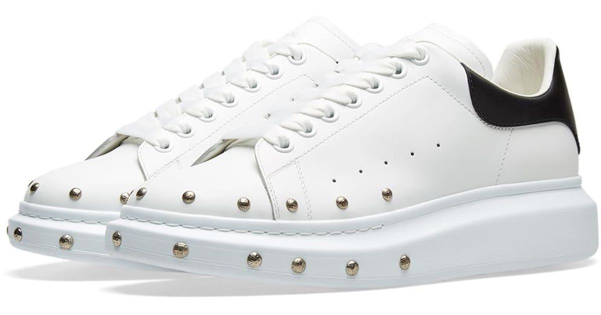 alexander mcqueen trainers with studs