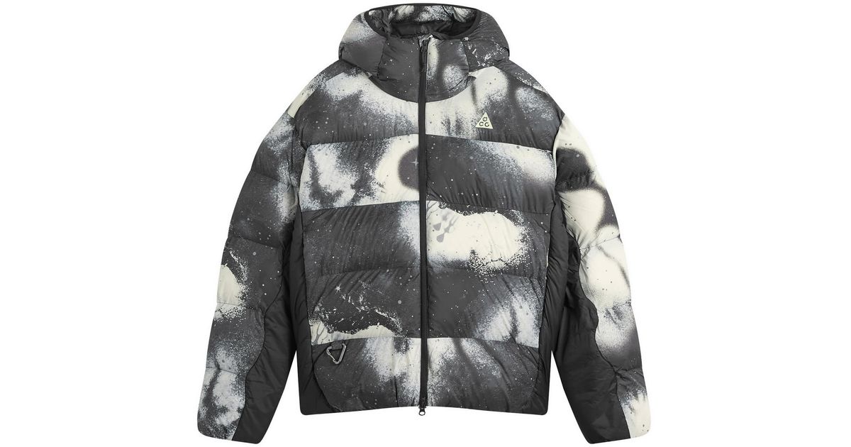 Nike Acg Lunar Lake Aop Jacket in Gray for Men | Lyst