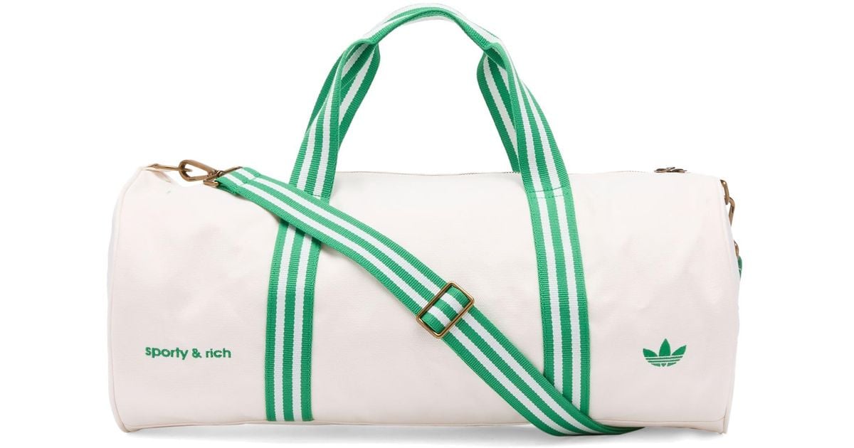 adidas X Sporty & Rich Canvas Bag in Green | Lyst