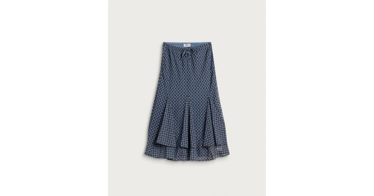 Rida Rapper Damson Madder Rida Skirt in Blue | Lyst
