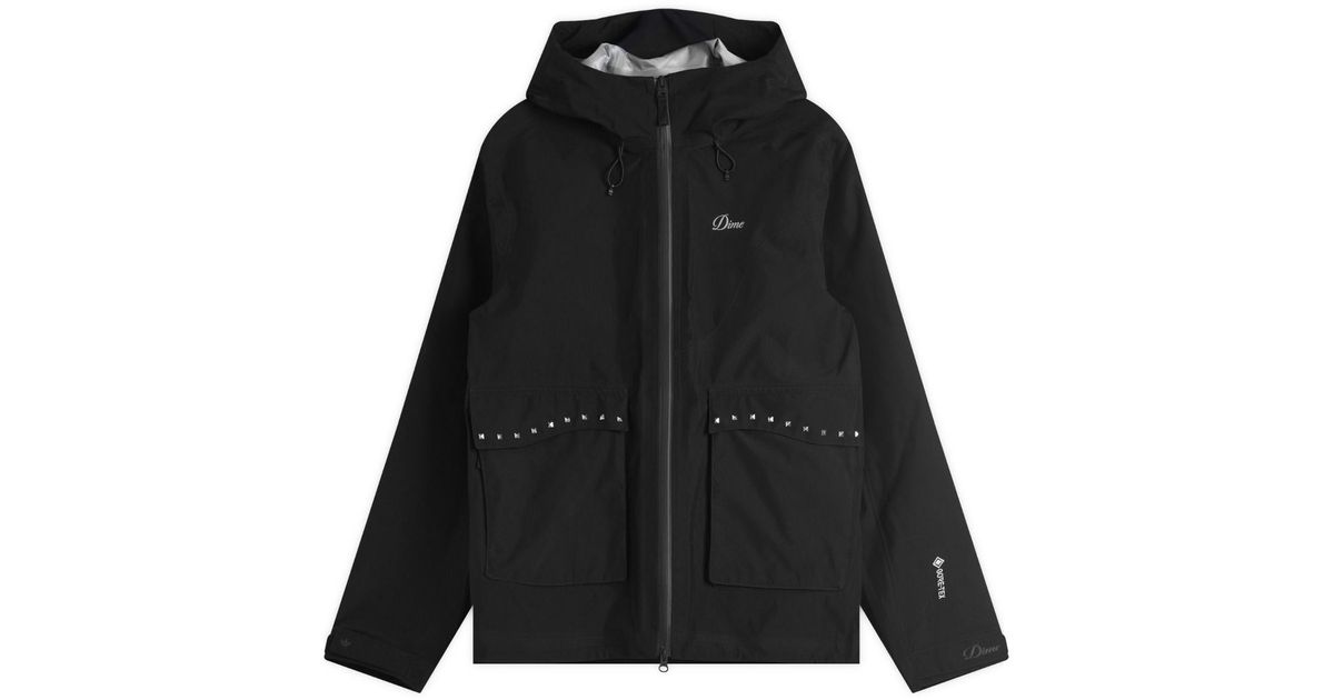 adidas X Dime Studded Gore-Tex Jacket in Black for Men | Lyst Canada