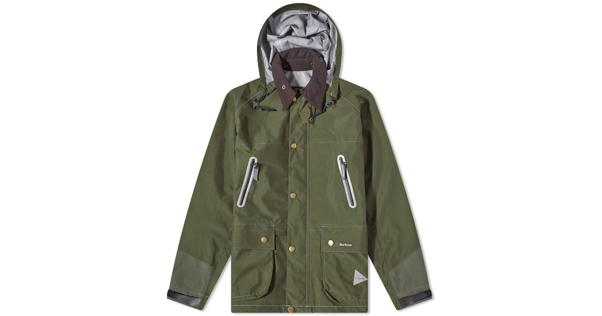 And Wander Barbour Rip Jacket And Wander Barbour Rip Jacket リップ