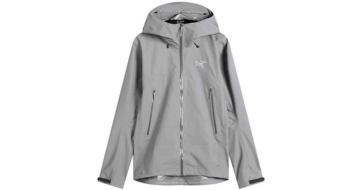 Arc'teryx Beta Sl Gore-Tex Jacket in Gray for Men | Lyst