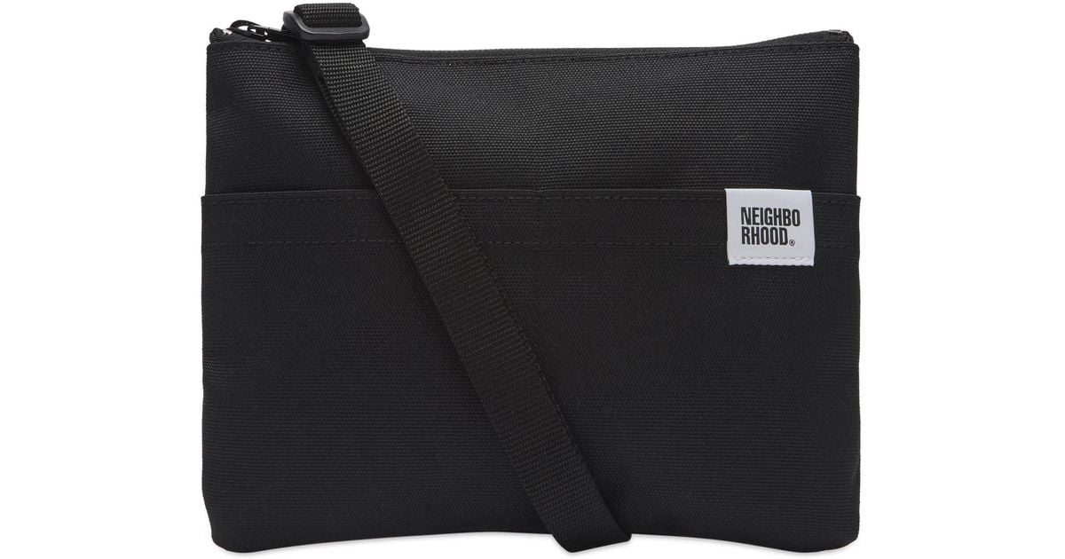 Neighborhood Mini Rectangle Bag in Black for Men | Lyst UK