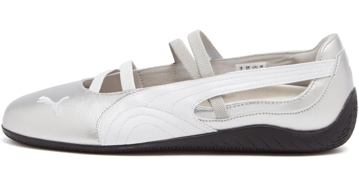 PUMA Speedcat Ballet Metallic Wns in White | Lyst