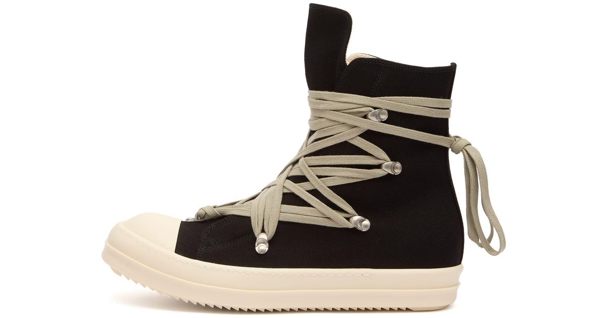 Rick Owens Pentagram Mega Lace in Black for Men | Lyst Canada