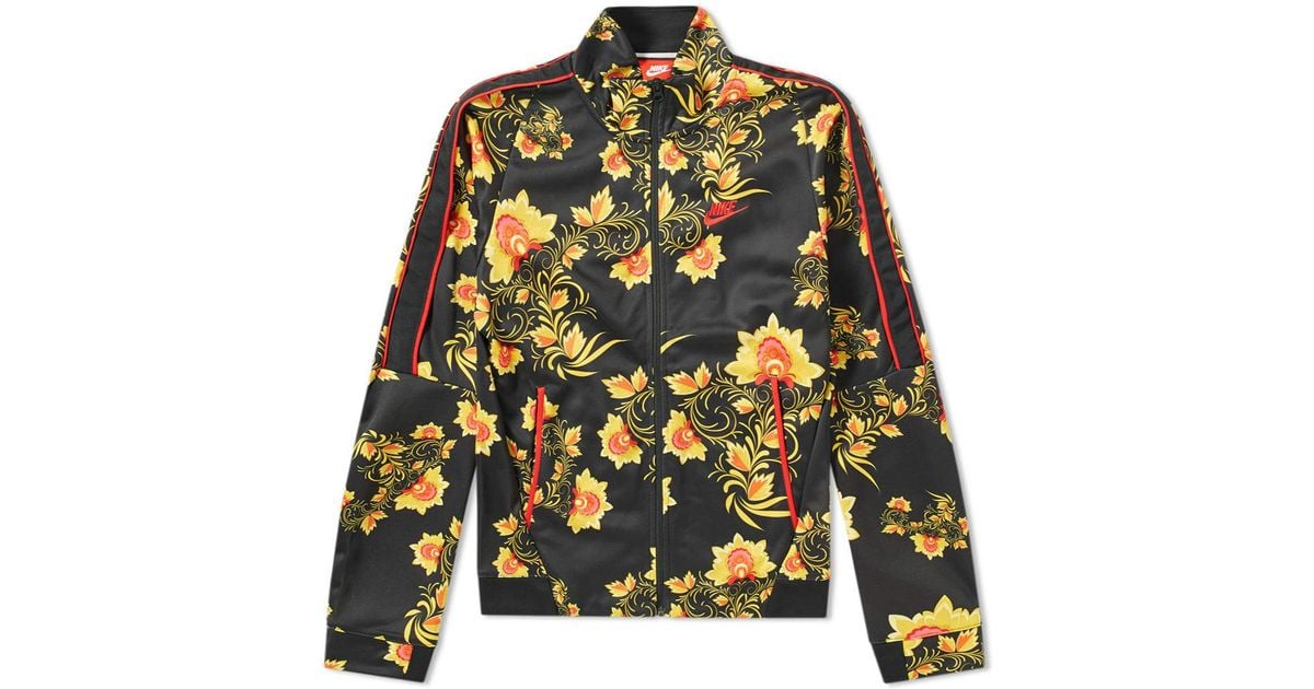 nike russian floral jacket