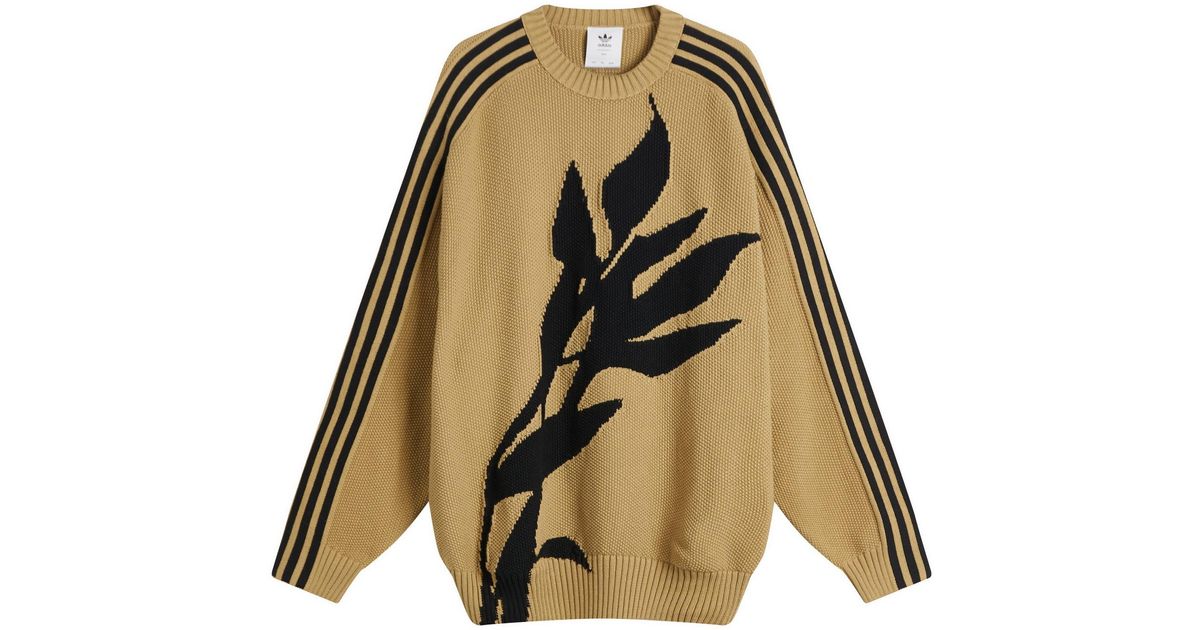 adidas X Sftm Knit Crew in Brown | Lyst Canada